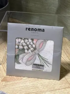 新品未使用！ renoma ハンカチ 花柄 箱入り