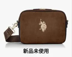新品　U.S. POLO ASSN.　コーデュロイ ショルダー　バッグ