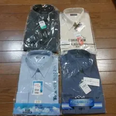 長袖ワイシャツ4枚セット Mサイズ