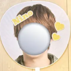 うちわデコ 嵐 ニノ 二宮和也 デコうちわ デコ うちわ文字 パーツ