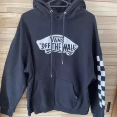 VANS オフ・ザ・ウォール ブラック　パーカー　M
