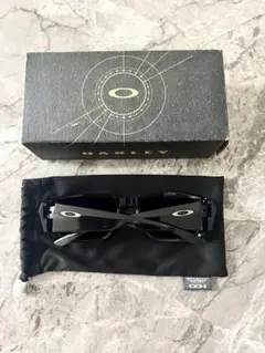 OAKLEYストレートジャケットサングラス ブラックミラー おまけio証明
