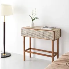 IKEA BESTÅ ベストー テレビ台 ラタン調 幅120cm 引き出し 扉 - メルカリ