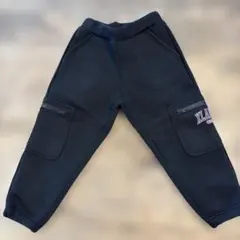 XLARGE 黒 ジッパーポケット付きパンツ100cm新品