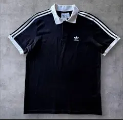 adidas Originals アーガイルニット ポロシャツ ネイビー - メルカリ