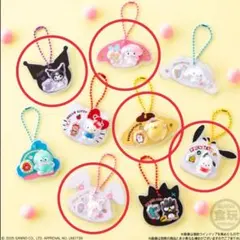 サンリオキャラクターズ パッケージチャーム&チョコボーロ 5種類 まとめ売り