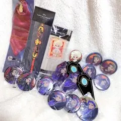 【匿名配送】スカラビア　カリム　ジャミル　缶バッジ　アクキー等　大量セット⑧