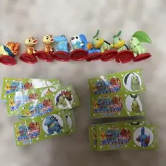 ポケットモンスター　旅立ちの3匹　チョコエッグ　フィギュア　9個セット