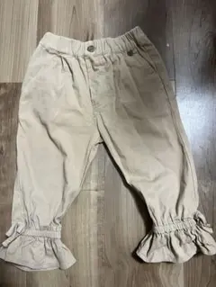 プティマイン フリル付きパンツ 100cm