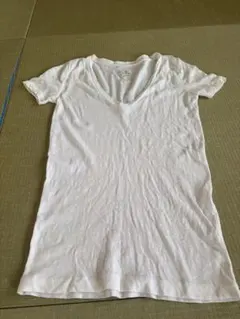 J.CREW Vintage Cotton Vネック Tシャツ ホワイトのサムネイル