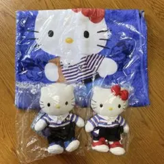 【超激レア・未開封】佐川急便×ハローキティ ぬいぐるみ＆フェイスタオル 3点 超激レア・未開封】佐川急便×ハローキティ ぬいぐるみ＆フェイスタオル