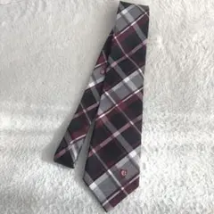 BLACK LABEL CRESTBRIDGE チェック柄 総柄 ネクタイ