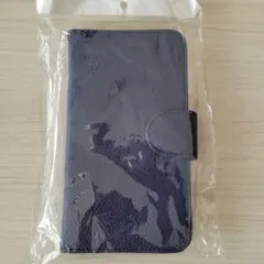 新品　Galaxy S21+ 5G用 スマホケース　手帳型　ネイビー