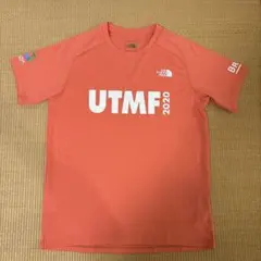 The North Face ランニングTシャツ オレンジ
