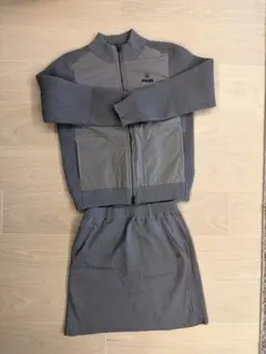 PING レディース ゴルフウェア セットアップ グレー