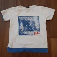 bebe プリントデザイン Tシャツ