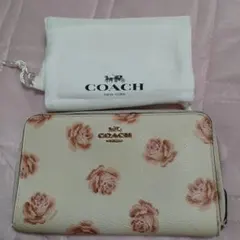 最終お値下げ中古COACH中長財布
