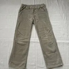 無印良品 キッズコーデュロイパンツ130 ベージュ 難あり