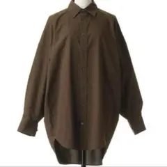 《最終価格》BLAMINK コットン　レギュラーカラーシャツ　36 新品未使用品