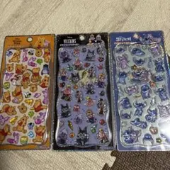 【正規品】プチドロップステッカー　ディズニー3種