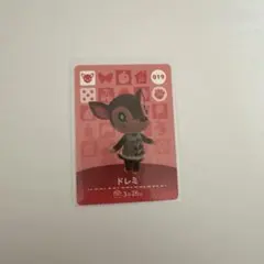 【新品未使用】あつまれどうぶつの森　amiiboカード　019 ドレミ