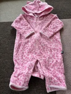 ヒョウ柄 ロンパース