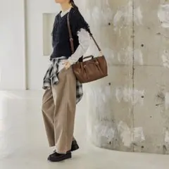 studio CLIP 3ROOMバックルショルダーバッグ　新品