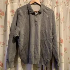 パパス Papas ビンテージ 襟付き スウェット トレーナー　 Lサイズ