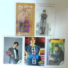 【匿名配送】Aぇ!group 小島健　アクスタ2点＋公式写真3点