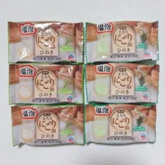 温泡 とろりにごり浴 ひのき 6個 セット 入浴剤