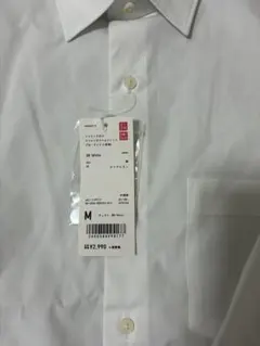 新品未使用品 UNIQLO ユニクロ 長袖シャツ カッターシャツ M