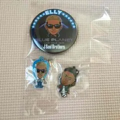 ☆ELLY BP でか缶バッチ&首振り&クリーナー☆