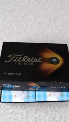 【未使用】Titleist PRO V1 ゴルフボール アフラック コラボ