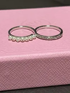 スワロフスキー SWAROVSKI クリスタル リング 55号 箱無し - メルカリ