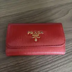 ☆レア品【PRADA プラダ】ポケットティッシュケース ナイロン ピンク