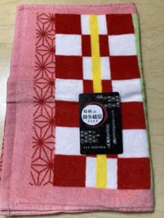 鬼滅の刃柄　フェイスタオル