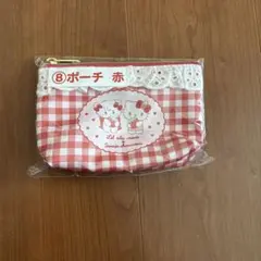 サンリオ一番くじ ポーチ(赤)
