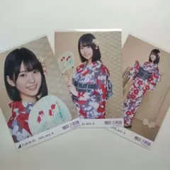 増田三莉音 真夏の全国ツアー 浴衣 2025 生写真 コンプ