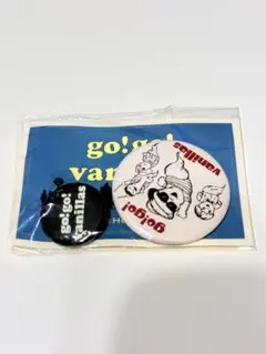 go!go!vanillas 缶バッジ 2個セット、ステッカーのサムネイル