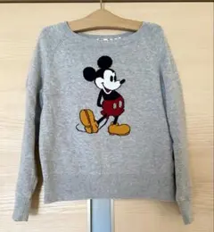 UNIQLO Disney ミッキーマウス セーター 130サイズ　キッズ