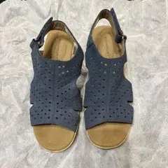 ROCKPORT サンダル ネイビー パンチングのサムネイル