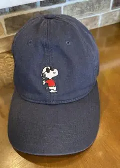 スヌーピー JOE COOL ネイビーキャップ