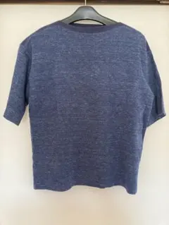 半袖 クルーネック Tシャツ ネイビー