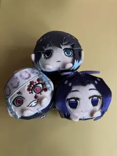 宇髄天元　胡蝶しのぶ　時透無一郎　もちころりん　ぬいぐるみ　マスコット　鬼滅の刃