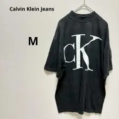 カルバンクラインジーンズ　ロゴTシャツ ブラック　コットン100% カジュアルのサムネイル