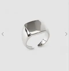 TOM WOOD shield ring satin 60 - メルカリ