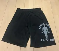 【レア日本未発売品】GOLD'S GYM ブラック ショートパンツ M