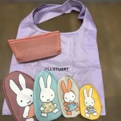 JILL STUART エコバッグ ミッフィー ポーチセットのサムネイル