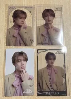 ぴよクロ様専用EBiDAN一番くじ M!LK 山中柔太朗 クリアトレカ&トレカ