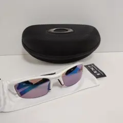 Oakley スポーツサングラス 03-703 ケース付き ホワイト - メルカリ